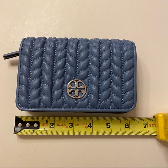 NWOB Tory Burch Willa Ruched Medium Wallet - Picture 7 of 9